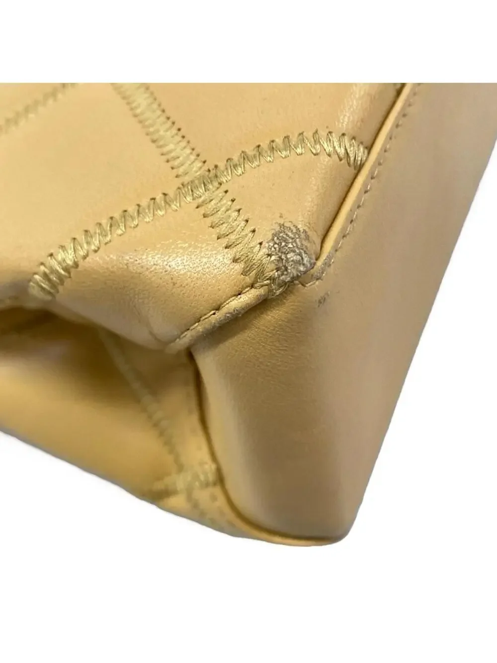 Chanel Ultra Stitch Beige Leather #284276C15B